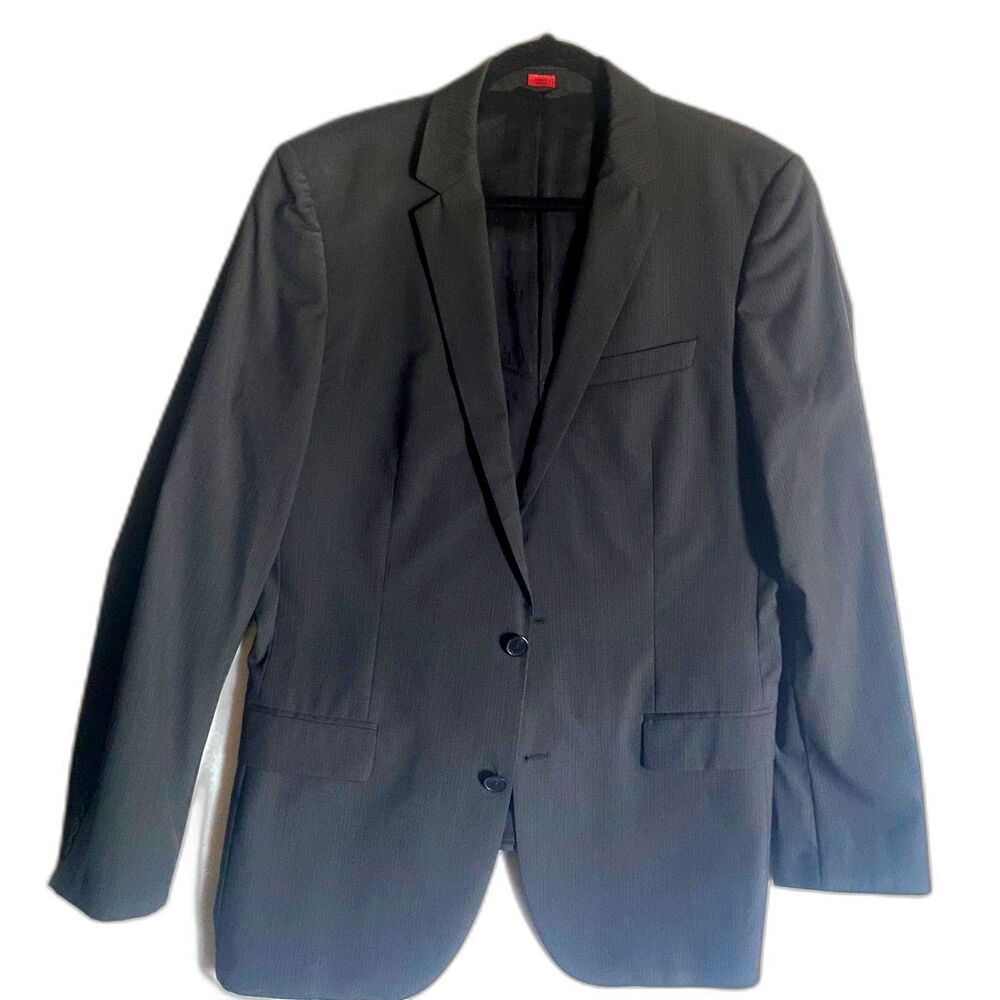 Hugo Boss Black Amaro Heise 2-Button Blazer Jacket - Sz 40R (M)